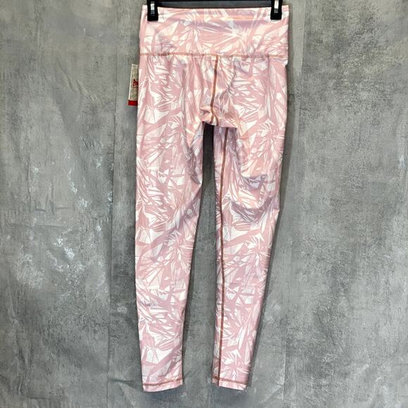 PRO-FIT Activewear Women's Pink Wave High-Rise Lightweight Pull-On Leggings SZ S - Picture 2 of 9